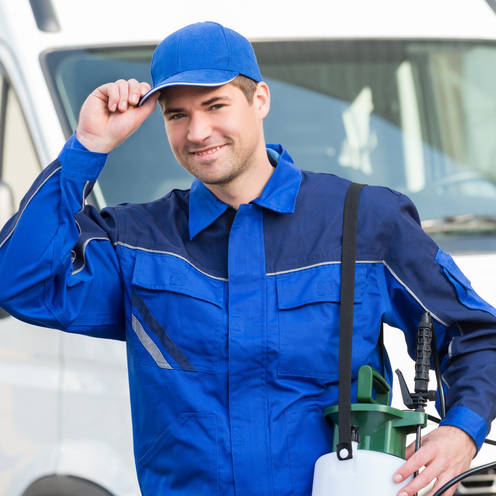 handsome worker