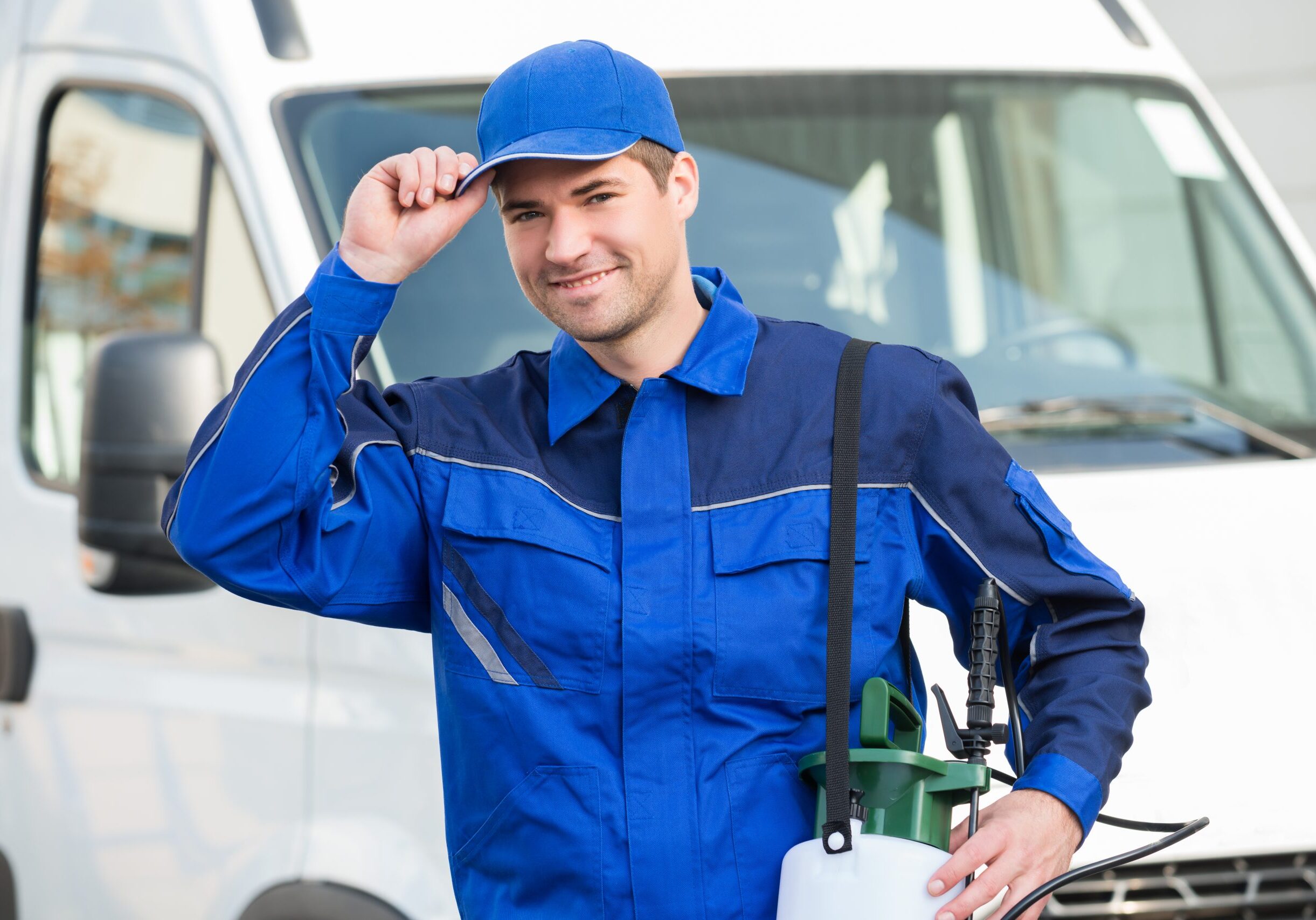 handsome worker